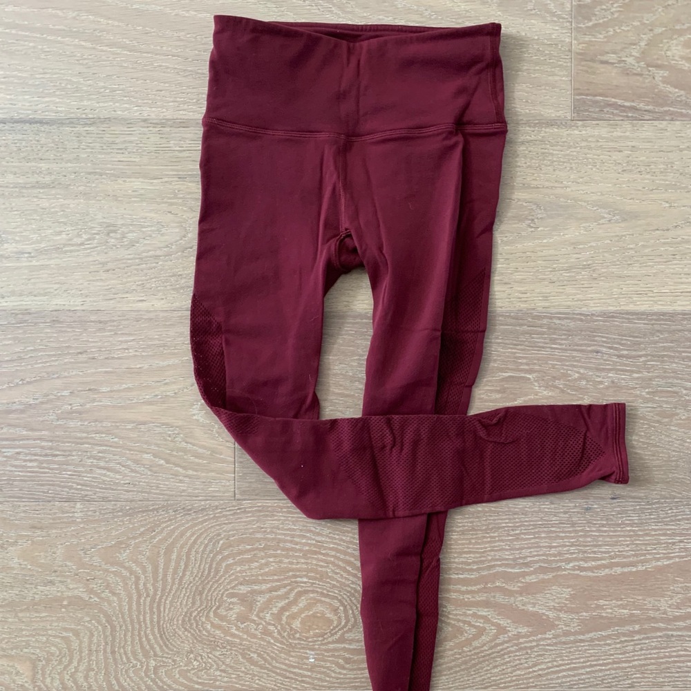 Crop mesh leggings